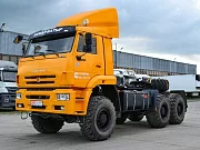 Испытания седельного тягача КАМАЗ-6522